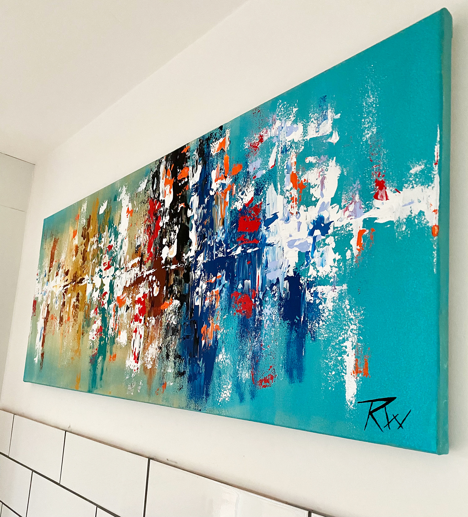 abstract - wall mounted